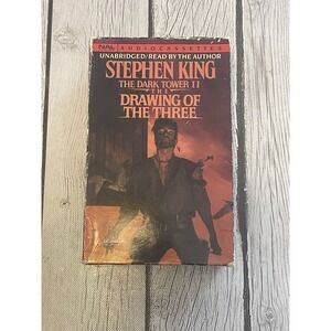 Stephen King The Dark Tower II The Drawing Of The Three 1989 Audio Cassettes